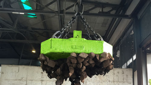 Scrapmaster Heavy Duty Electromagnet for Bulk Scrap Lifting