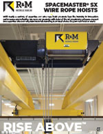 R&M Spacemaster SX Wire Rope Hoist Brochure