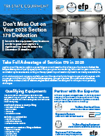 Tax Incentives for Material Handling Equipment Flyer