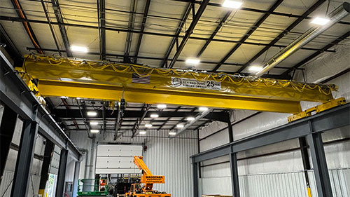 25-Ton Overhead Bridge Crane with 41 Foot Span