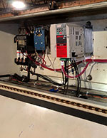 Crane control upgrade and modernization service for Magnetek G+ Mini variable-frequency drive.