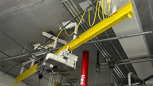 Food Grade Electric Hoist with Ceiling Suspended Monorail