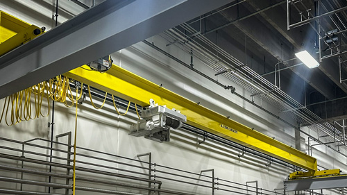 Custom Wall Mounted Runway and Food Grade Crane