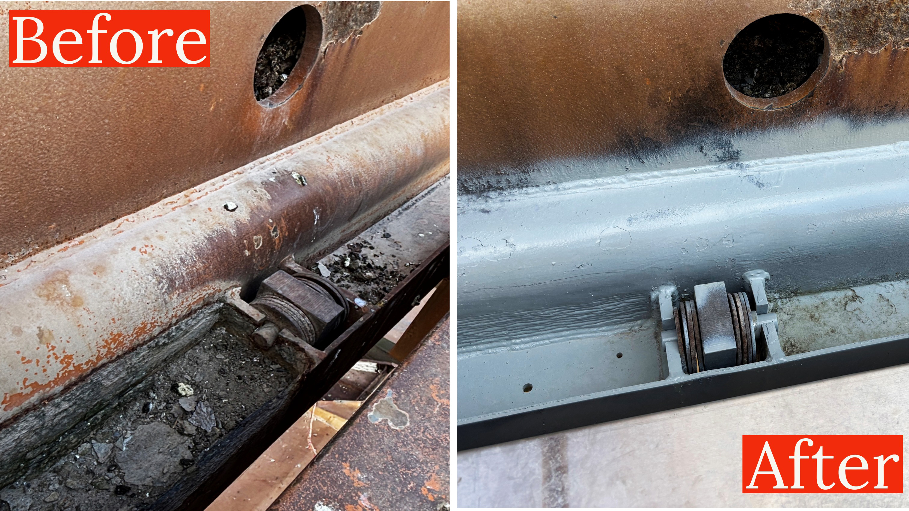 P&H Hevi-Lift Hoist Frame Repair