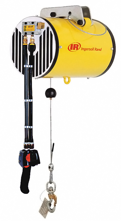 Ingersoll Rand Pneumatic Air Hoist Series ZA - Lifting and