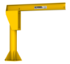 Gorbel FS300 Free Standing Jib Crane