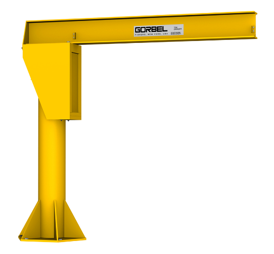 Gorbel FS300 Free Standing Jib Crane